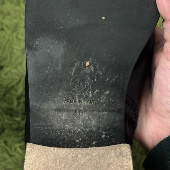 AUTHENTIC Black Chanel Ankle Boots Size 40 - Picture 5 of 7